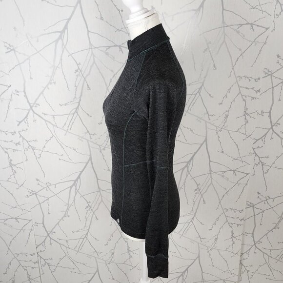 Mountain Warehouse Charcoal 100% Merino Wool Half Zip Pullover - Picture 4 of 8